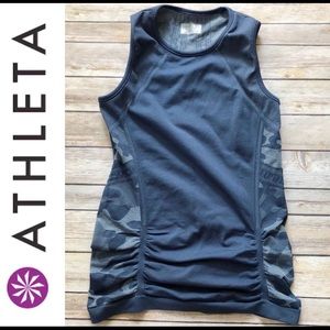 Blue camp Athleta tank